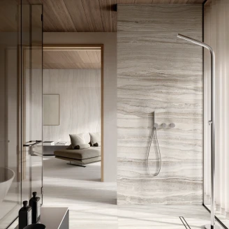 Sant’Agostino Veggflis <strong>Astral</strong>  White Matt-Struktur 3D 60x120 cm