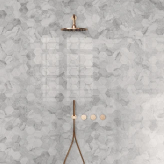 Sant’Agostino Mosaikk Gulvflis <strong>Mystic</strong>  Pearl Polert 30x35 cm