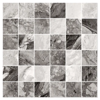 Sant’Agostino Mosaikk Gulvflis <strong>Mystic</strong>  Dark Matt 30x30 cm