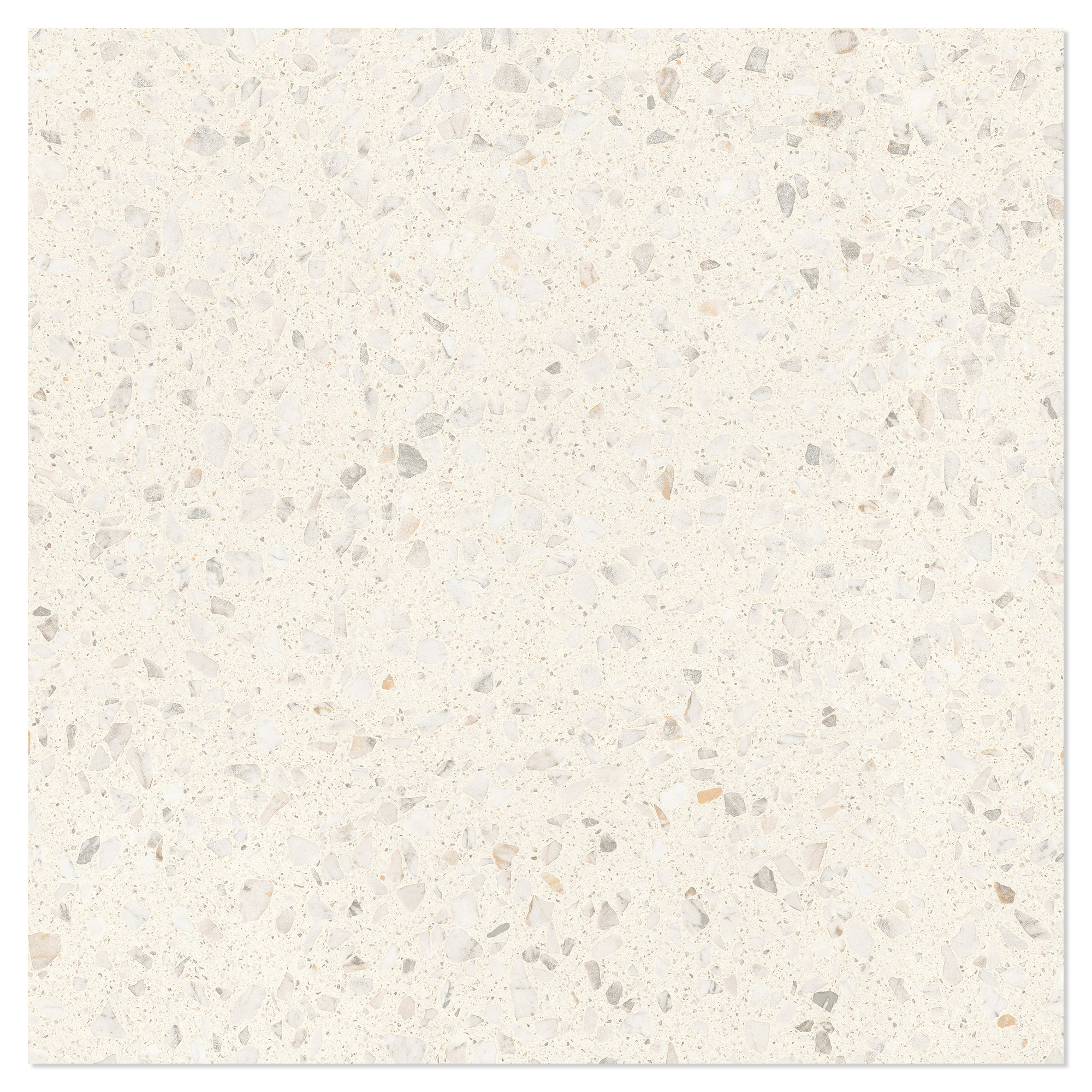 Sant’Agostino Gulvflis Glow Silk Ivory Matt 90x90 cm