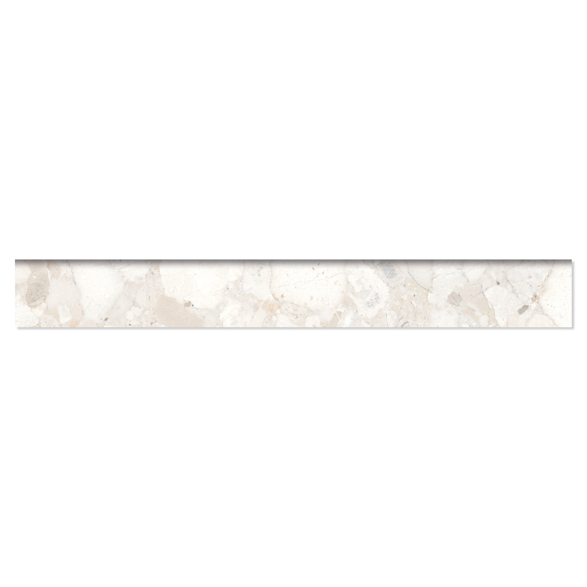 Sant’Agostino Gulvflis Venistone Ivory Polert 7x60 cm