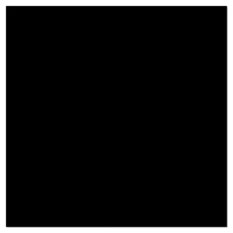 Gulvflis <strong>Frame 15</strong>  Black Matt 15x15 cm