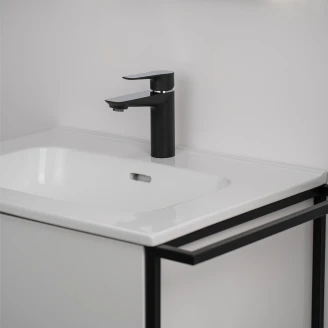Servantskap Evolv Hvit Blank 60 cm med Handfat Hvit Blank