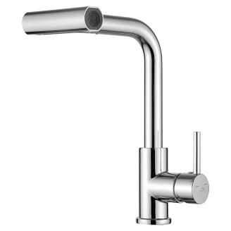 Kjøkkenarmatur <strong>Beaufort</strong>  Krom Blank med Uttrekkbar Multifunktionell Pip