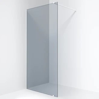 Ravak Dusjvegg <strong>Walk In Wall</strong> 8 mm 100x200 cm Hvit Matt Tonet