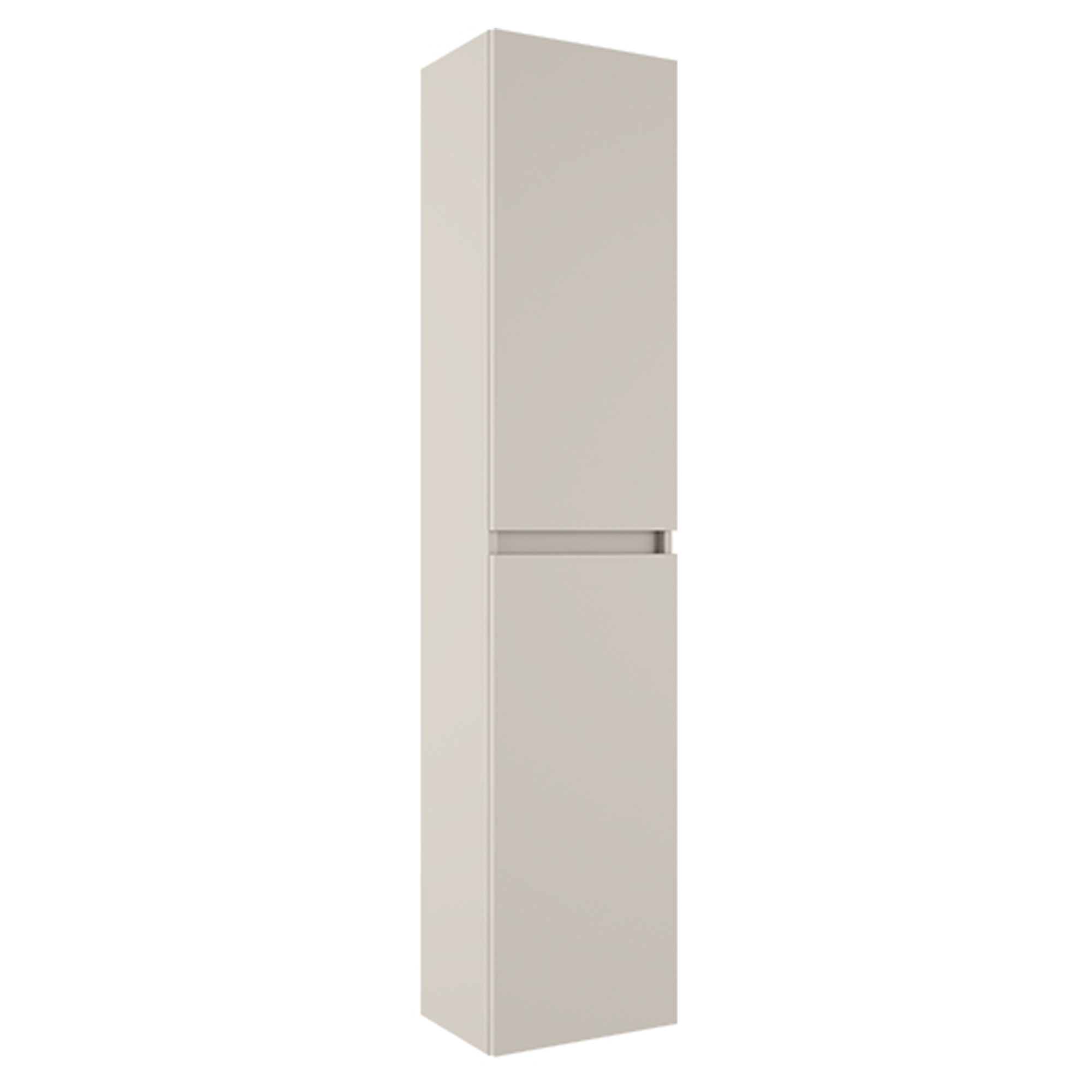 Høyskap 160 cm Omni Beige Matt