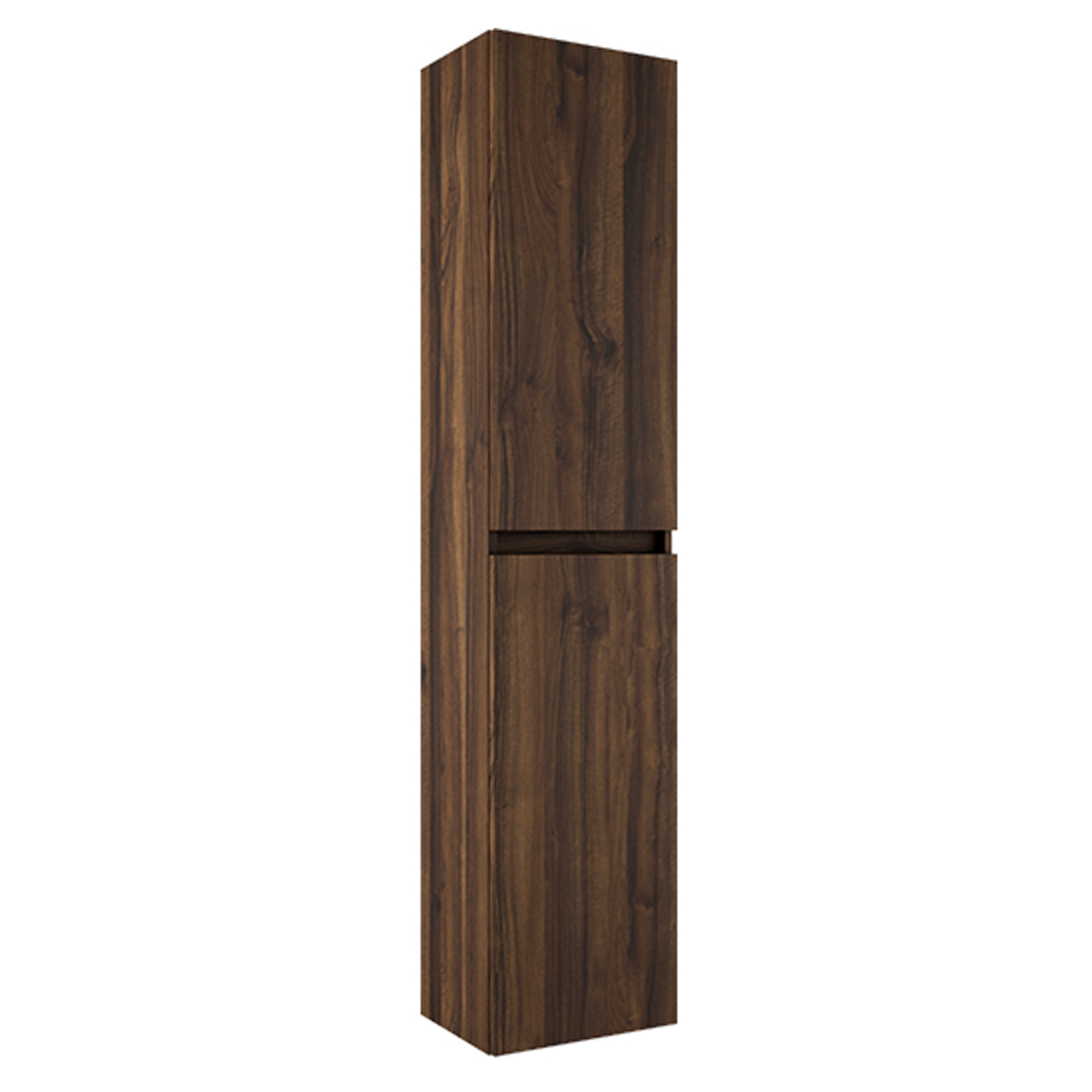 Høyskap 160 cm Omni Tre Mörk Matt
