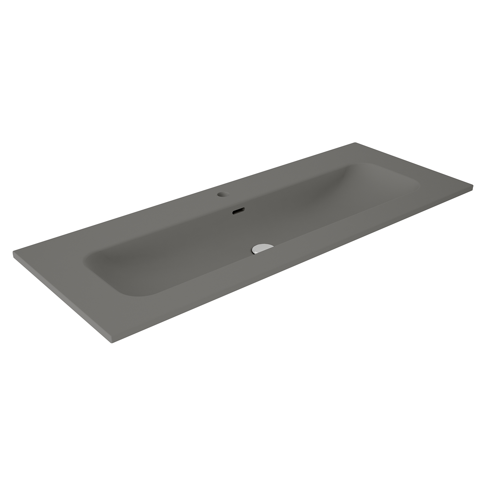 Servant Vibrante Mørkgrå Matt 120 cm