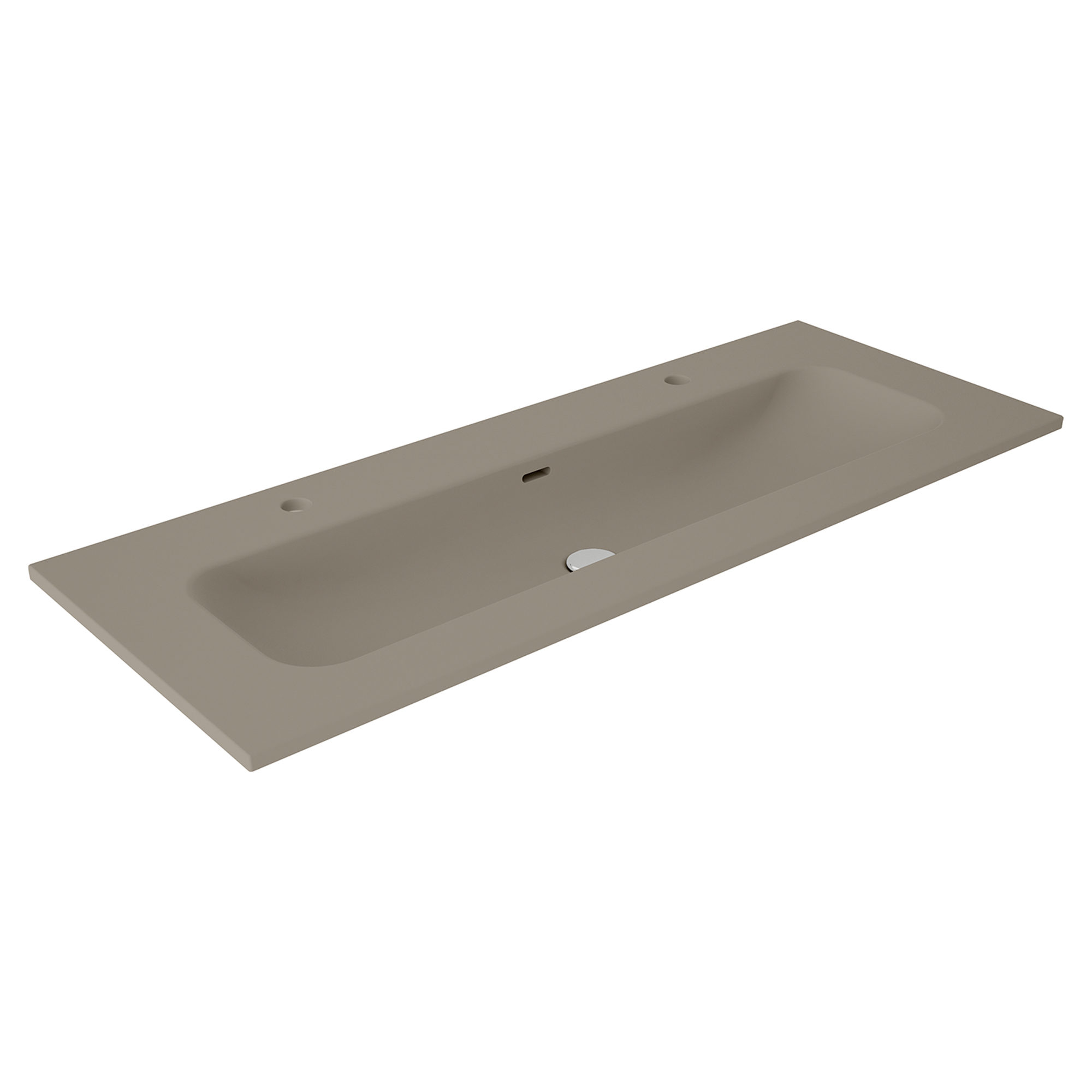 Servant Vibrante Grå Matt 120 cm Tohulls