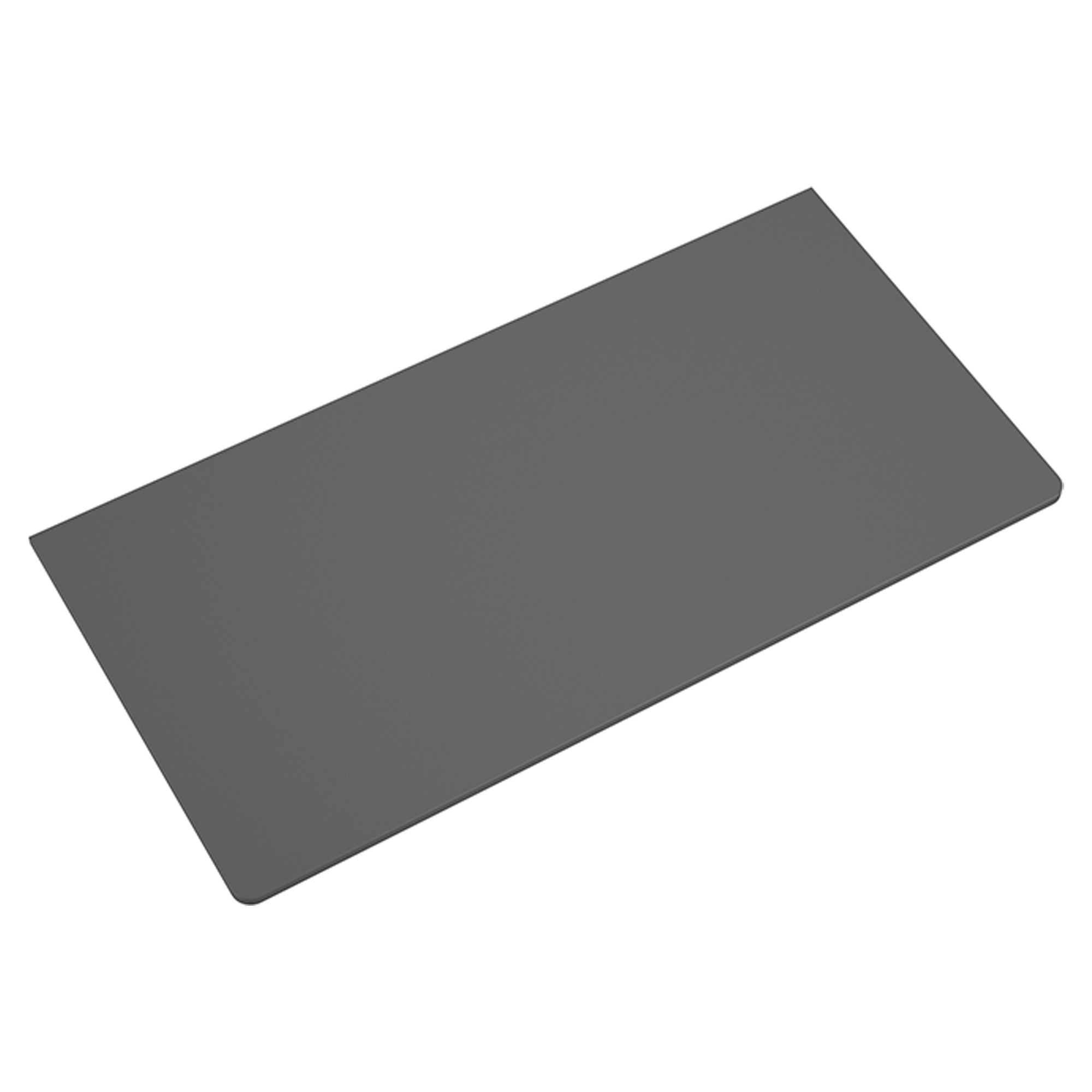 Benkplate Arka Mørkgrå Matt 90x46 cm