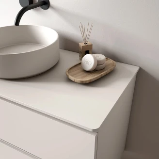 Benkplate <strong>Arka</strong>  Hvit Matt 120x46 cm