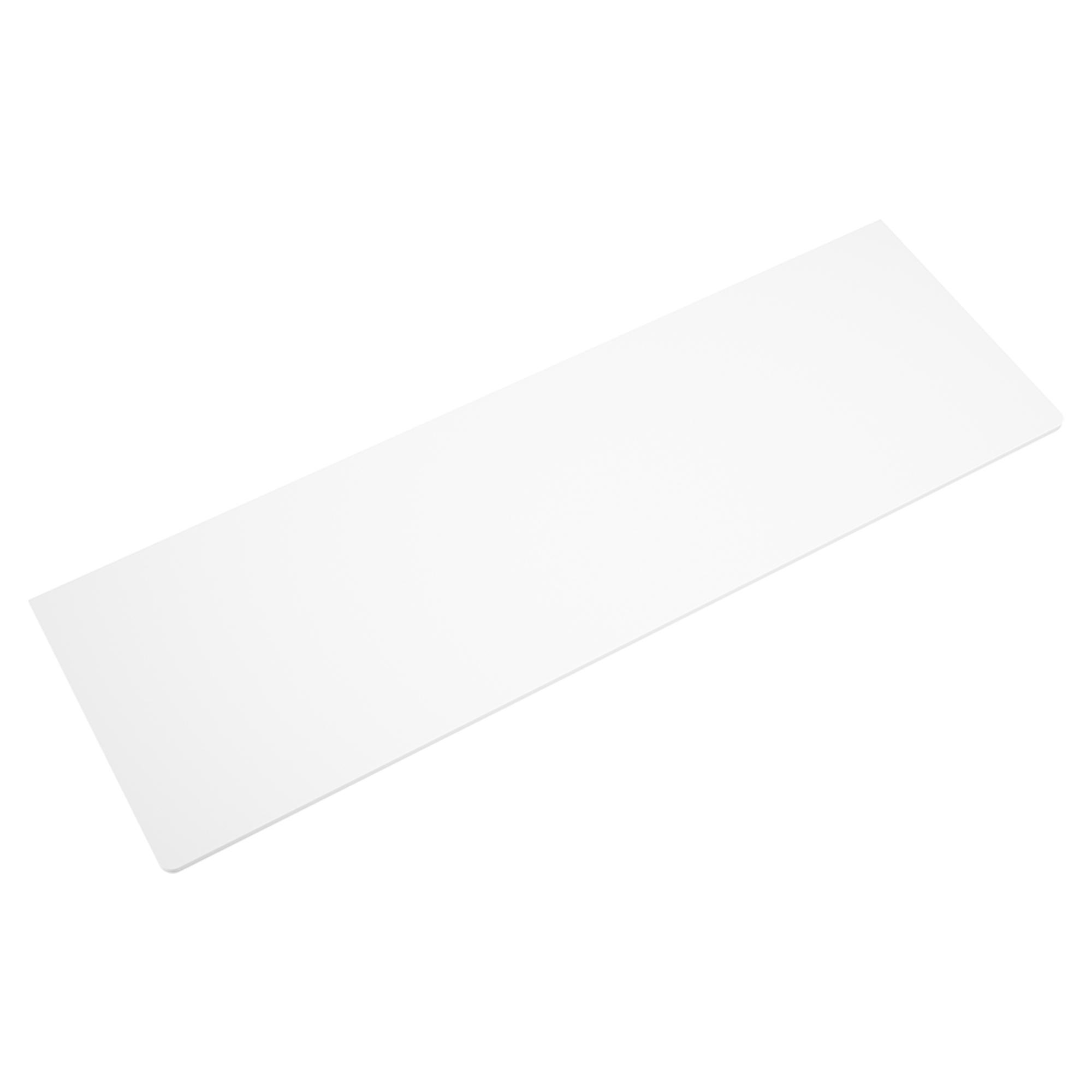 Benkplate Arka Hvit Matt 140x46 cm