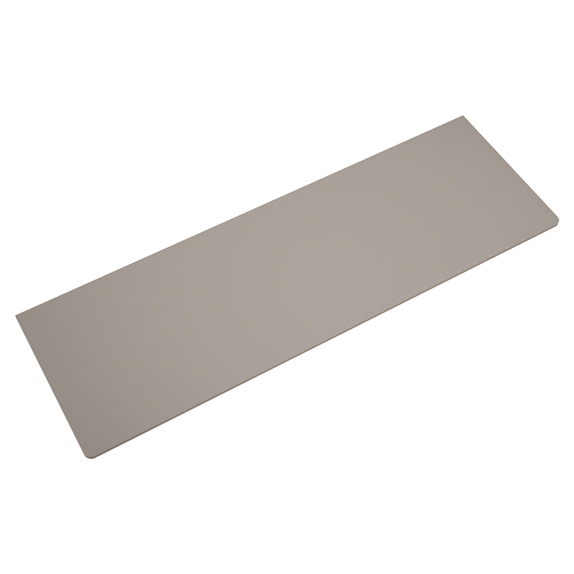 Benkplate Arka Grå Matt 140x46 cm