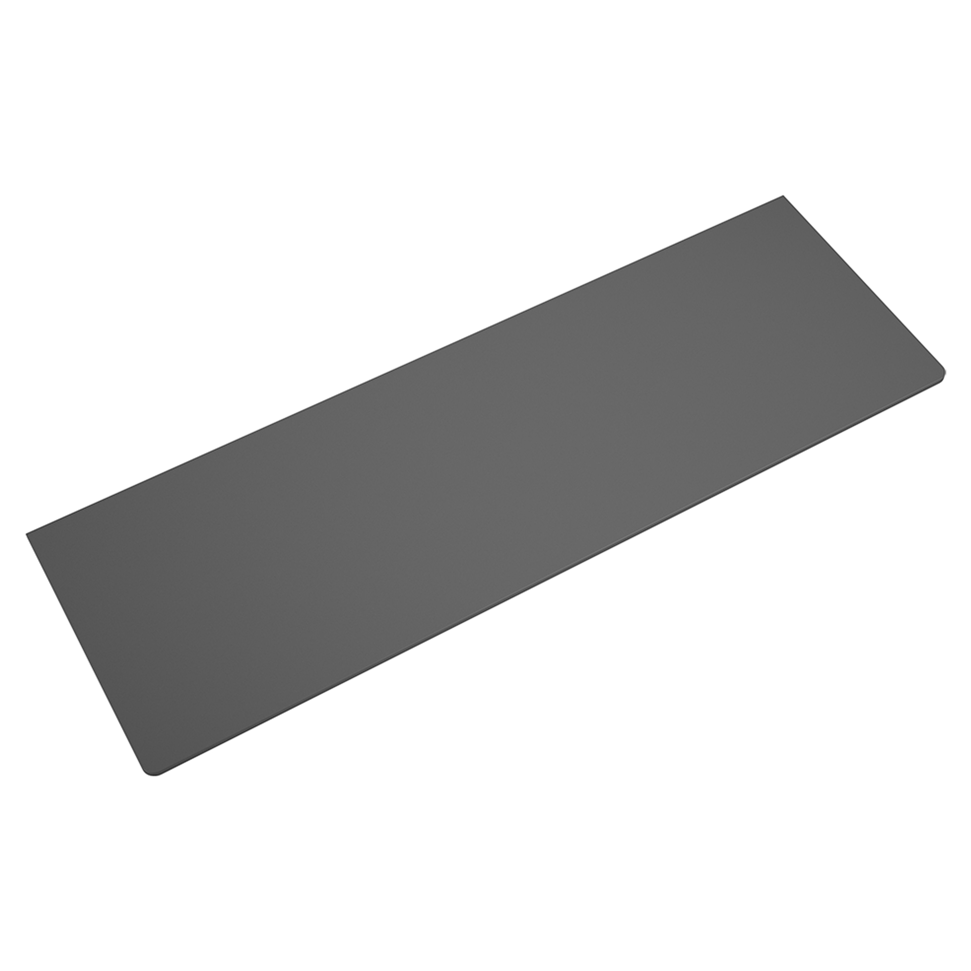 Benkplate Arka Mørkgrå Matt 140x46 cm