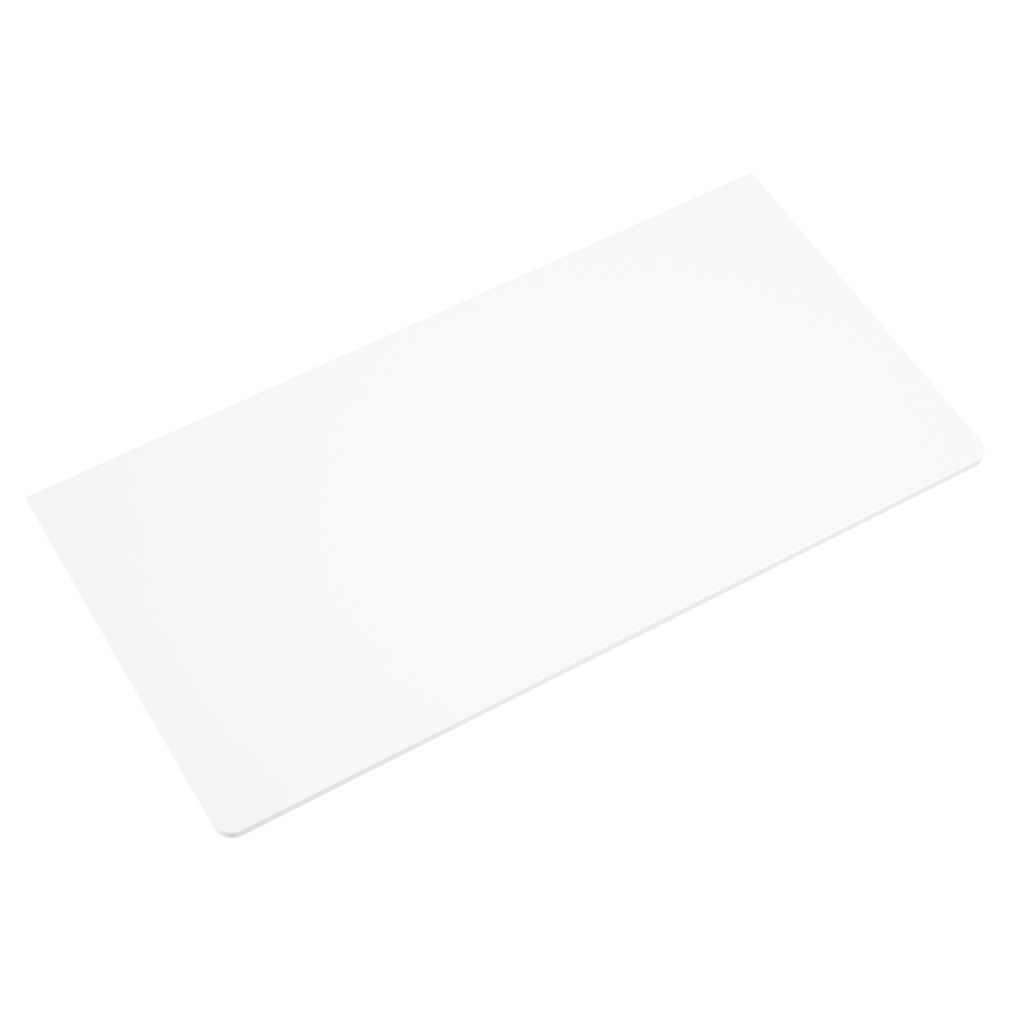 Benkplate Arka Hvit Matt 80x40 cm