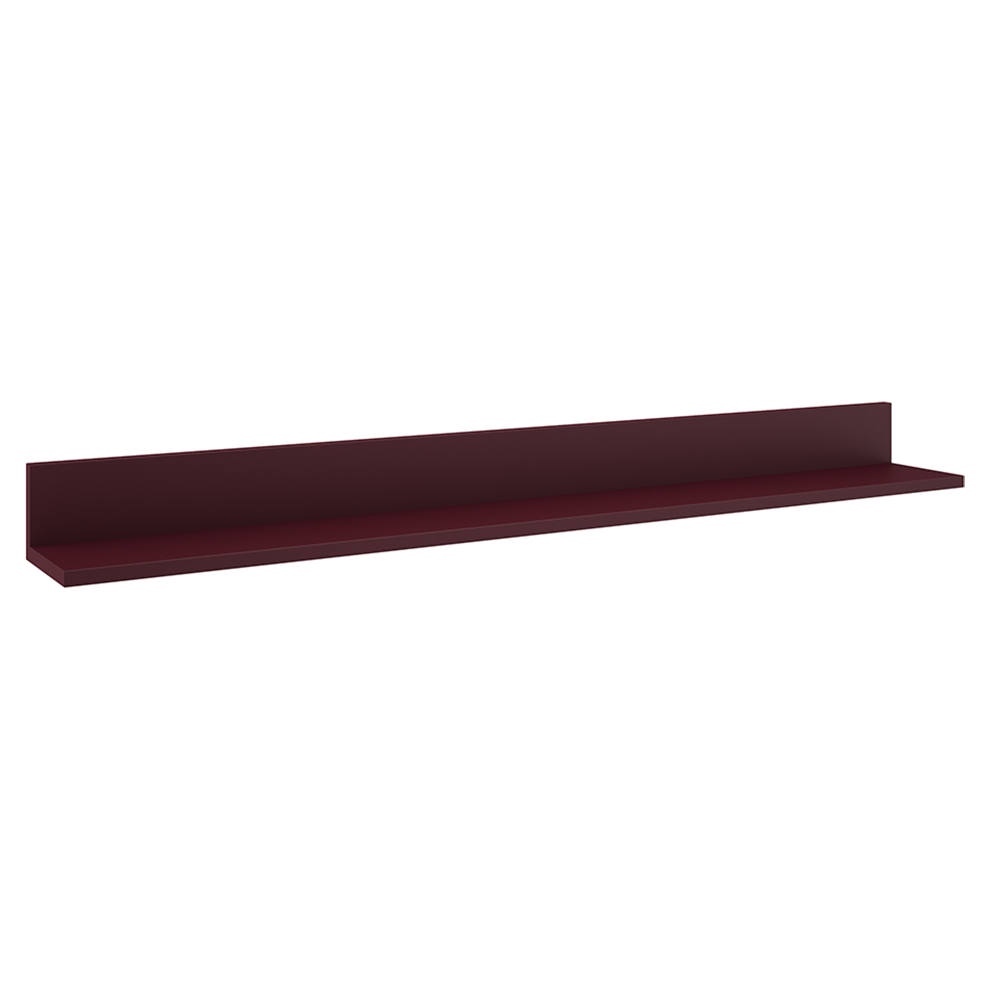 Baderomshylle Omni Rød Matt 120 cm