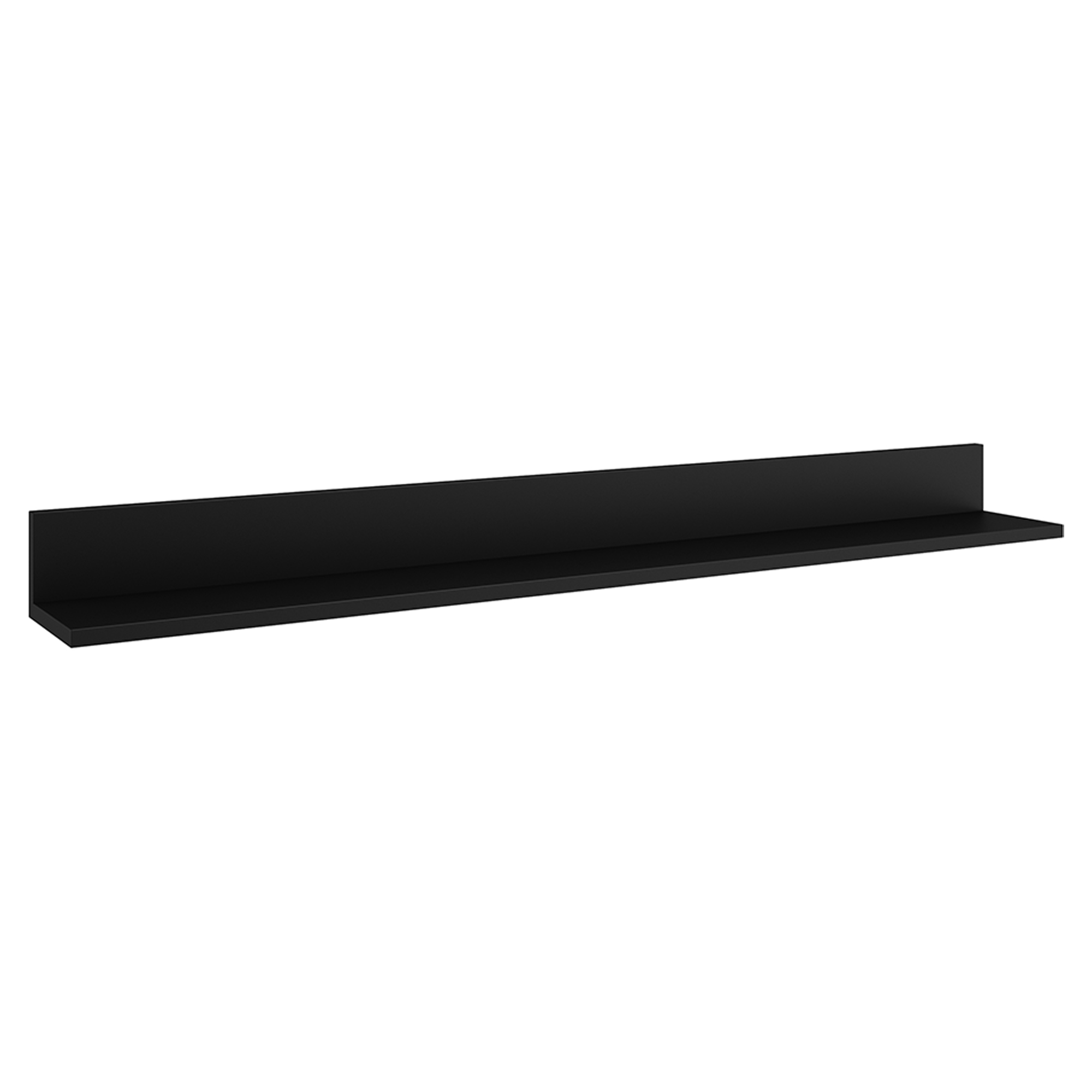 Baderomshylle Omni Svart Matt 120 cm