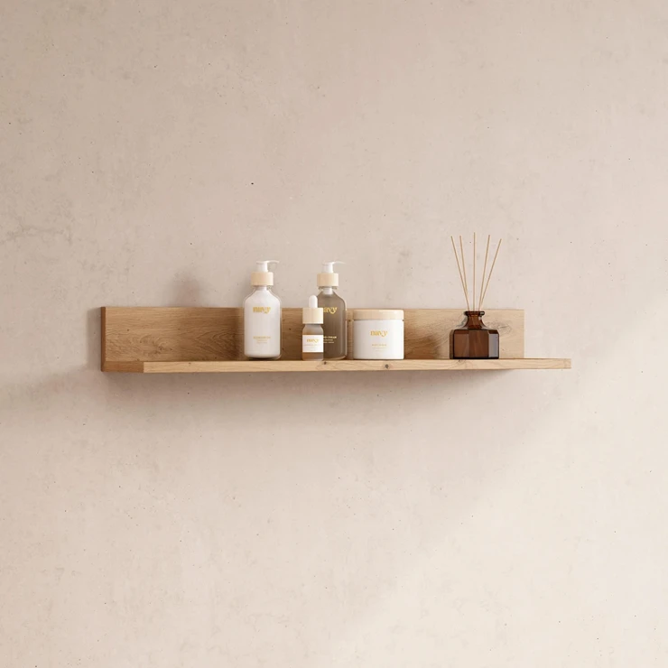 Baderomshylle Omni Eik Matt 120 cm