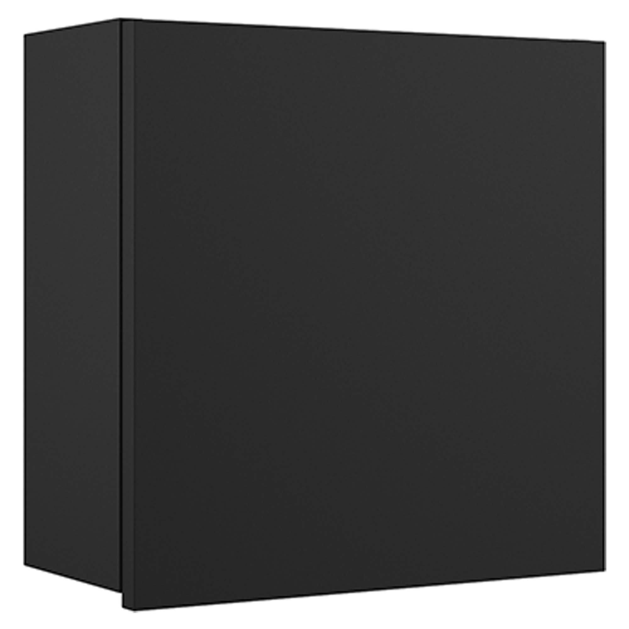 Veggskap Omni Svart Matt 40x40 cm