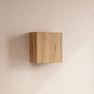 Veggskap <strong>Omni</strong>  Eik Matt 40x40 cm