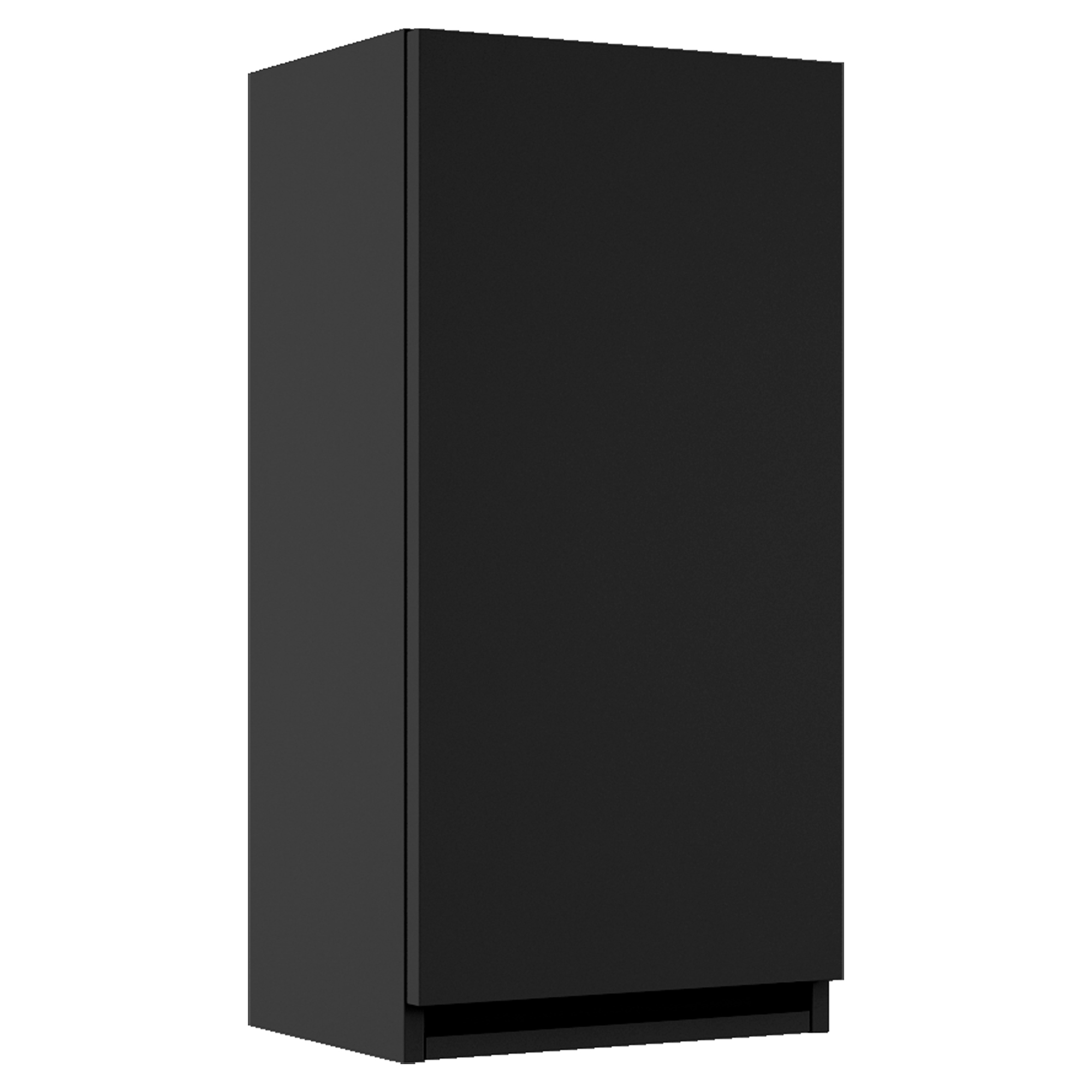 Veggskap Omni Svart Matt 35x70 cm