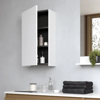 Veggskap <strong>Omni</strong>  Hvit Matt 40x70 cm