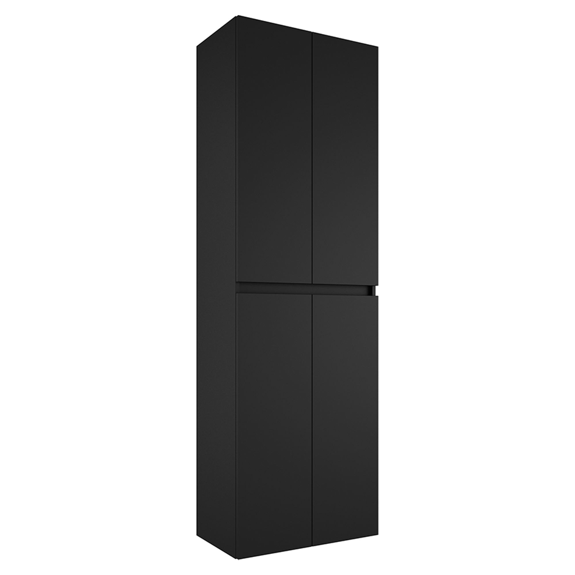 Høyskap Omni Svart Matt 185 cm