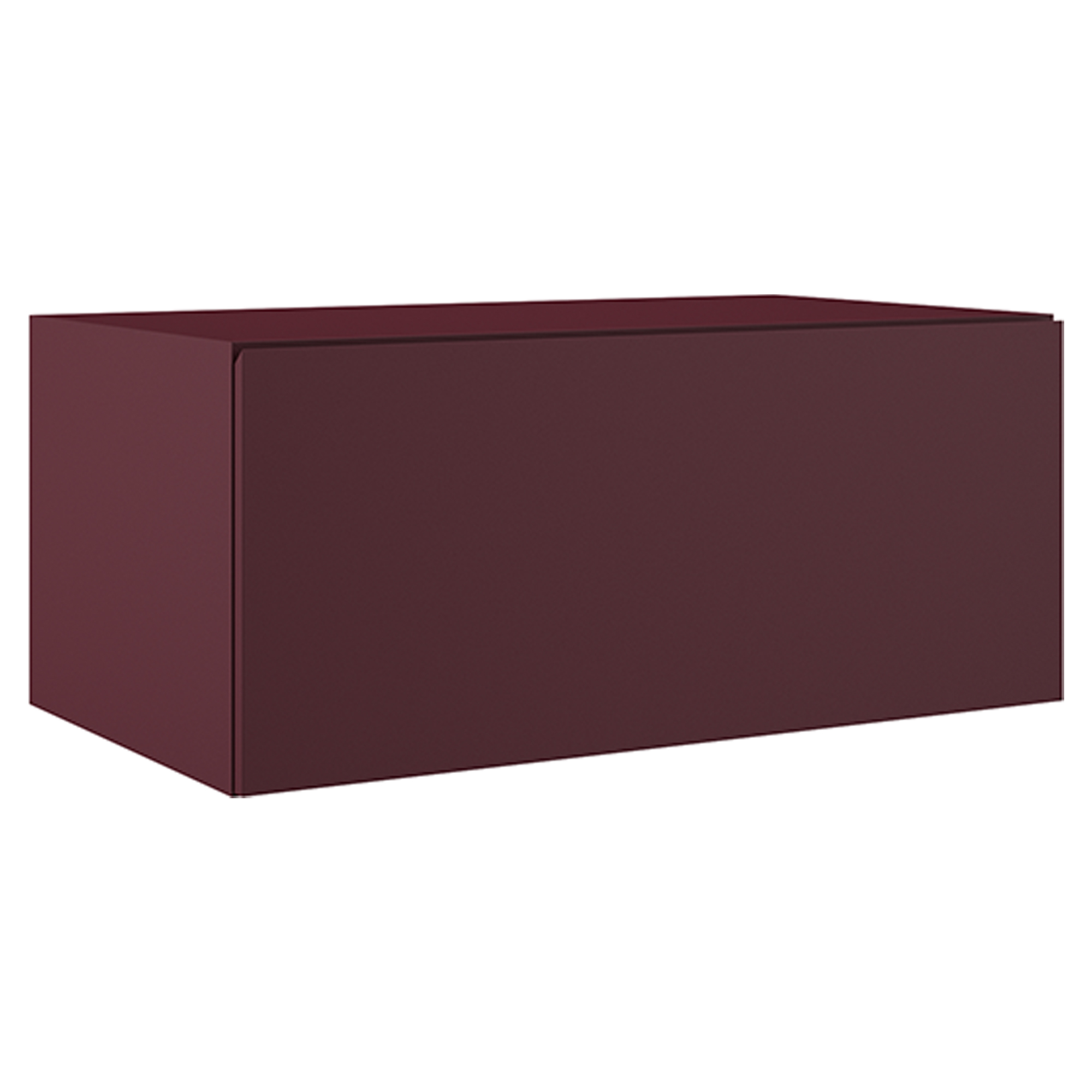 Skap Elmstone Rød Matt 80 cm