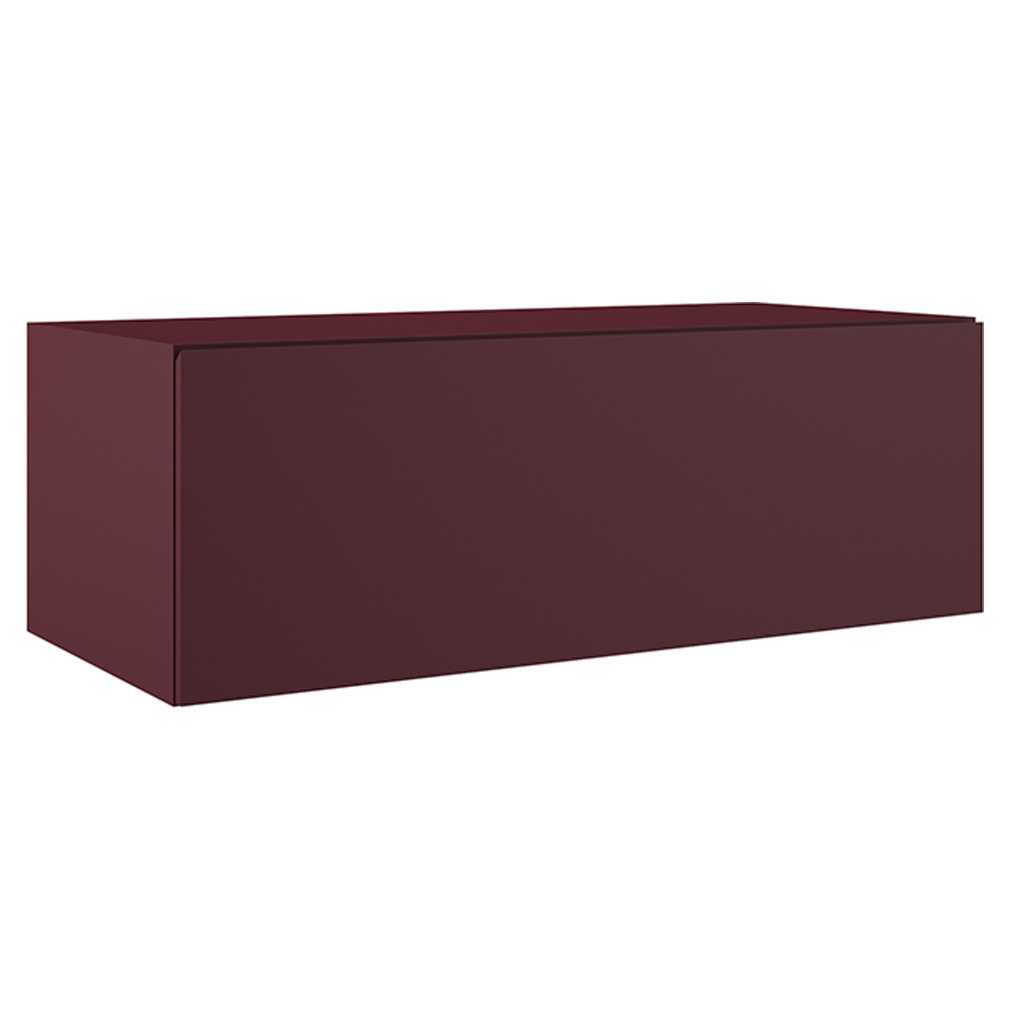 Skap Elmstone Rød Matt 100 cm