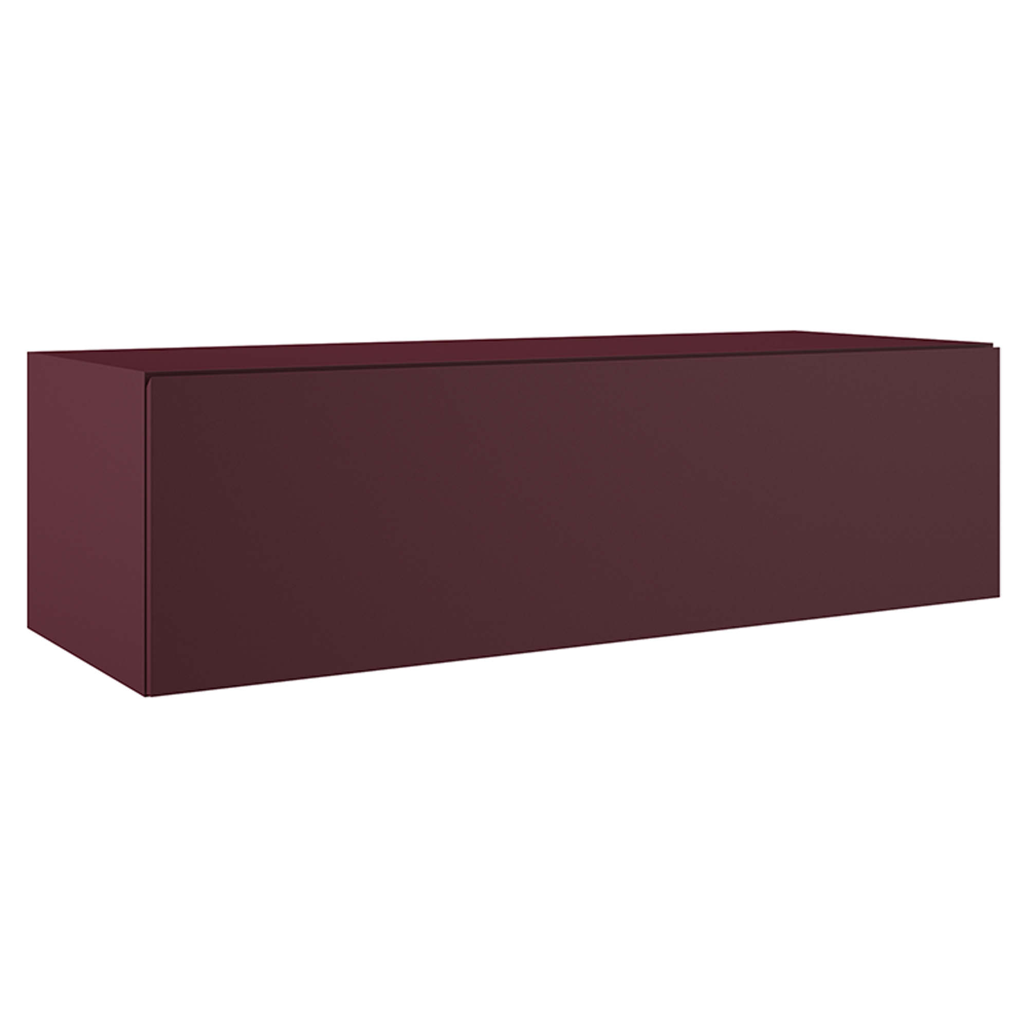 Skap Elmstone Rød Matt 120 cm