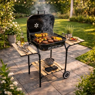 Kullgrill L <strong>BBQ Living</strong>  Svart