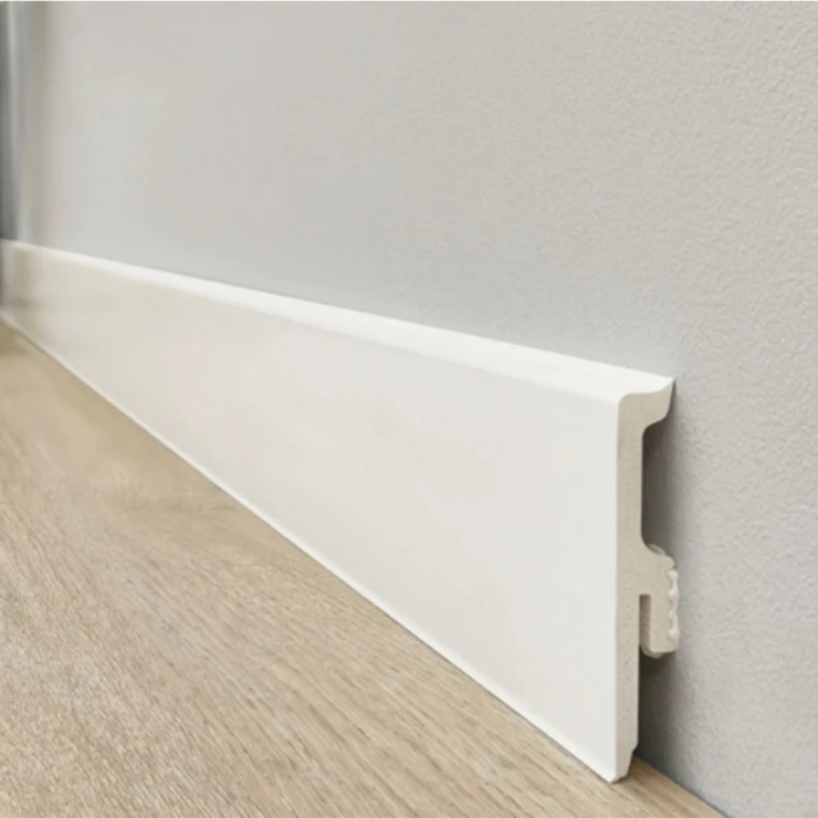 Arbiton PVC Sokkellist Hvit 8x220 cm
