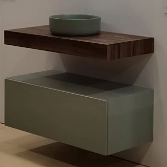 Skap Elmstone Grønn Matt 100 cm