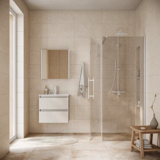 Gulvflis <strong>Alvar</strong>  Beige Sklisikker (R11) Matt 60x60 cm