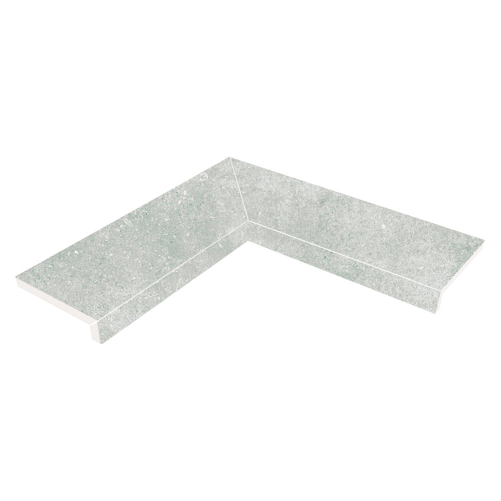 Bassengkant Hjørnesett Gulvflis Earthstone Grå Matt 30x120 cm Tykkelse 20 mm