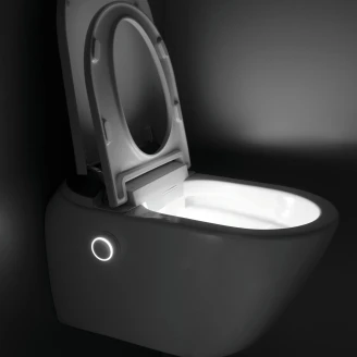 Vägghängd Duschtoalett <strong>Silia</strong> Vit Blank