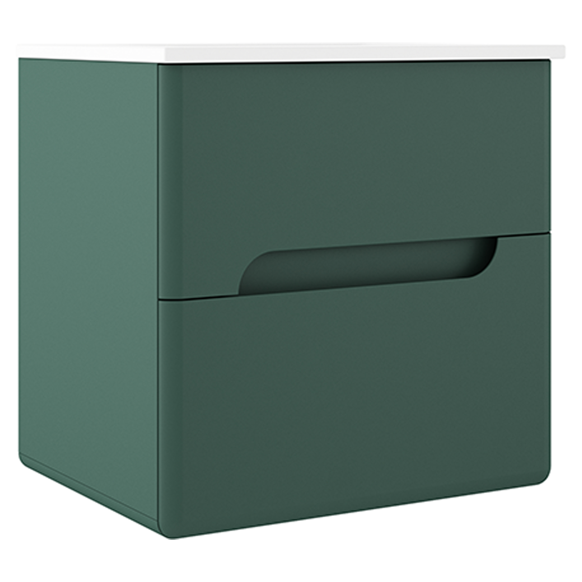 Servantskap Rondo Grønn Matt 60 cm