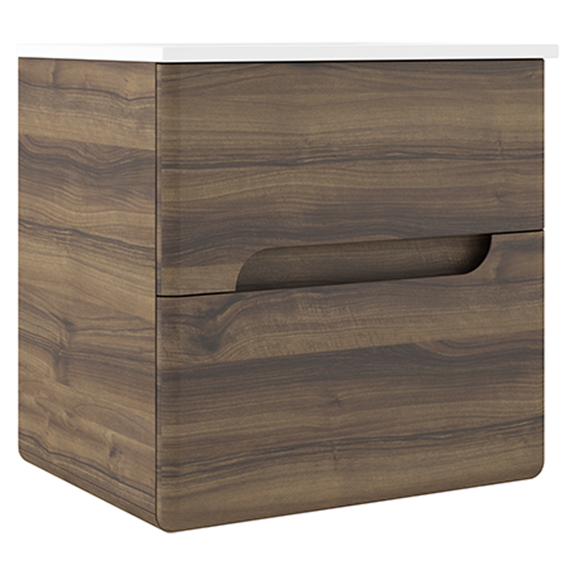 Servantskap Rondo Valnøtt Matt 60 cm