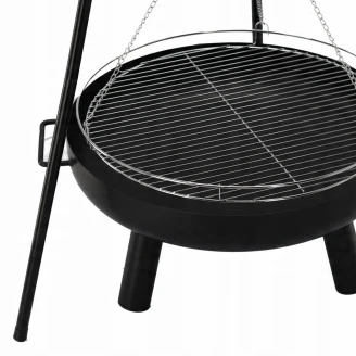 Ildskål Radian Svart Ø 60 cm med Tripod 150 cm