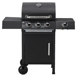 Gassgrill med Regulator <strong>Keld</strong>  Svart 12.4 kW