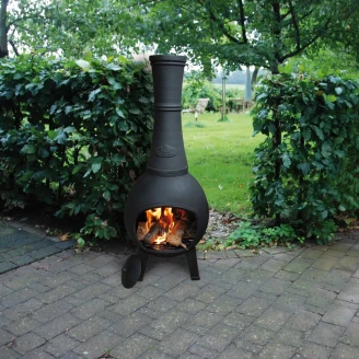 Ildsted <strong>Nordfyr</strong>  Støpejern Svart 105 cm