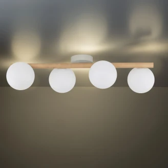 Taklampe <strong>Goya</strong>  Lyst Tre Matt 65 cm