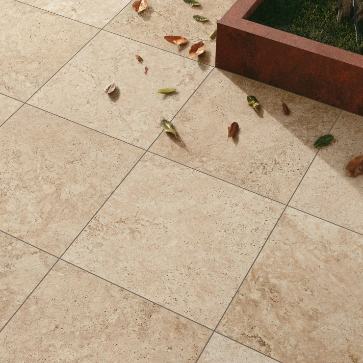 Novoceram Utendørsflis Tiber Light Matt 80x80 cm Tykkelse 20 mm