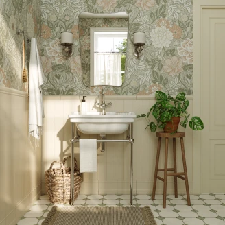 Gulvflis <strong>Ashbury</strong>  Beige Matt 9x120 cm