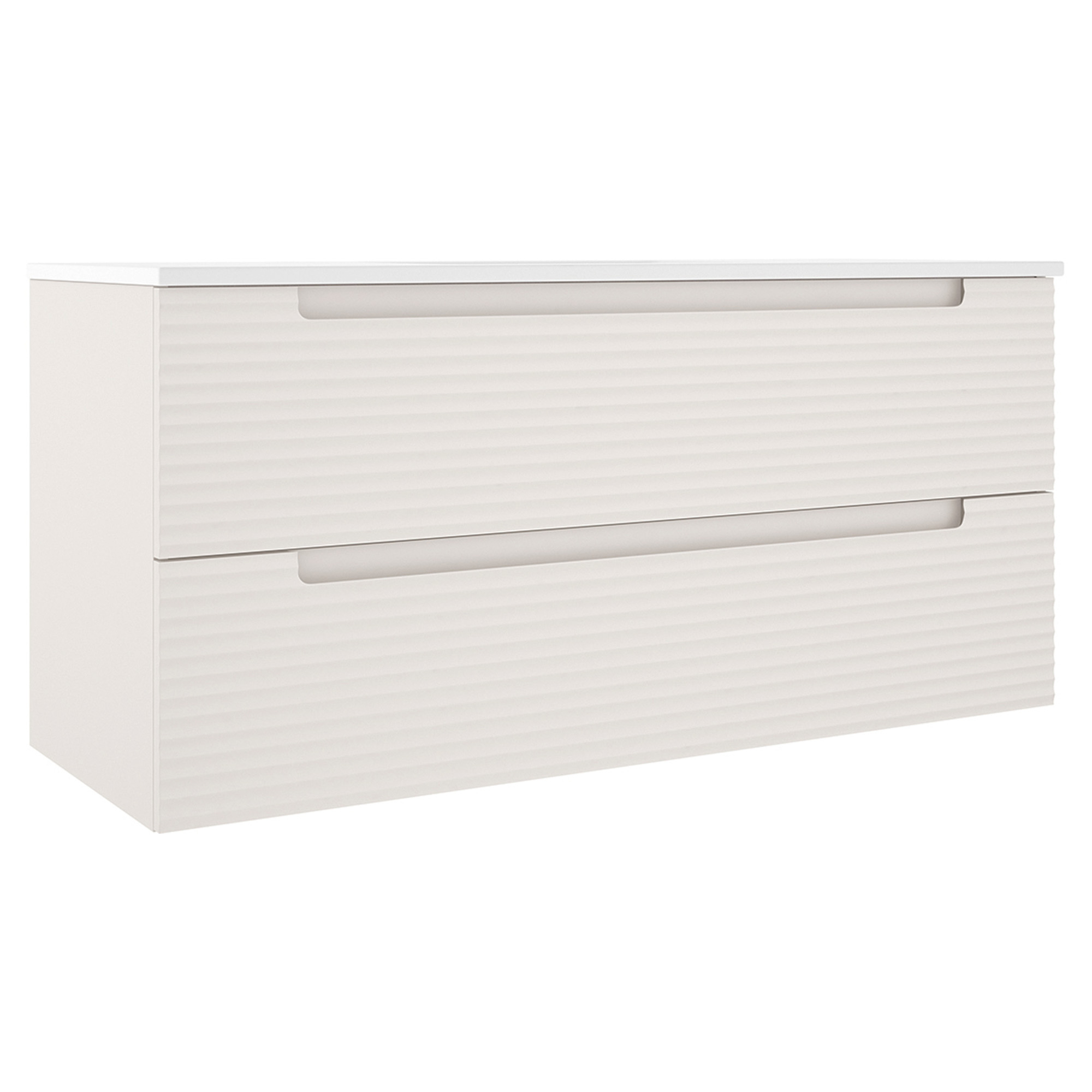 Servantskap Ramos Beige Matt 120 cm med Servant