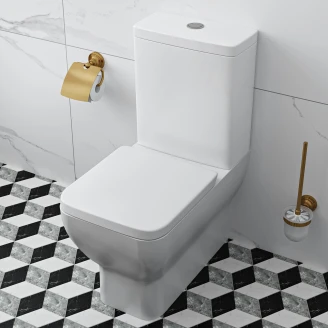 Bathco Toalett <strong>Canberra</strong>  Hvit Blank