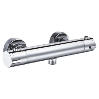 Dusjbatteri <strong>Lucento</strong>  Krom Blank med Termostat