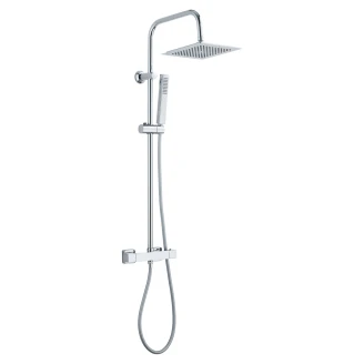Takdusjsett Ares Krom Blank med Termostat