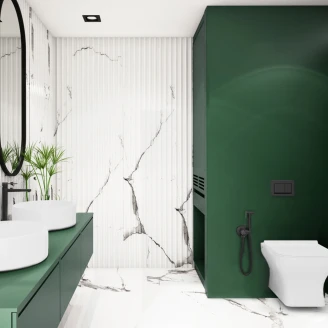 Bidédusj Ariston Svart Matt