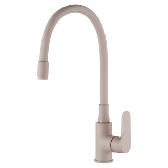 Kjøkkenbatteri <strong>Flexio</strong>  Beige Matt med fleksibel tut